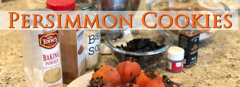 Persimmon Cookies
