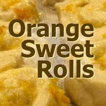 Orange Sweet Rolls