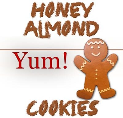 Honey Almond Cookies