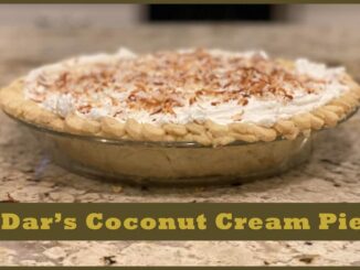 Dar's Coconut Cream Pie