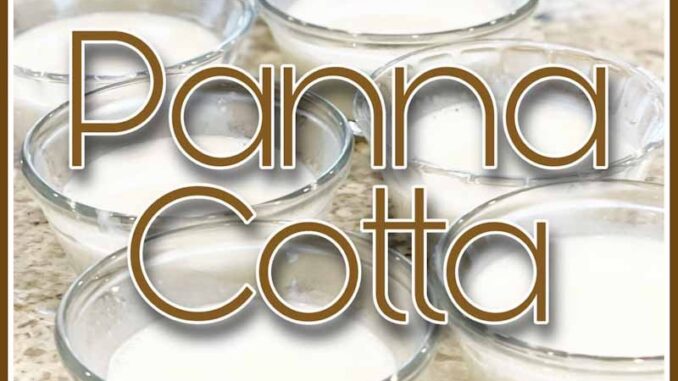 panna cotta