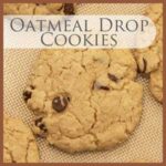 Oatmeal Drop Cookies
