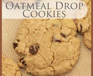 Oatmeal Drop Cookies