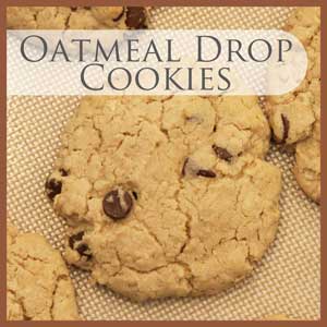 Oatmeal Drop Cookies
