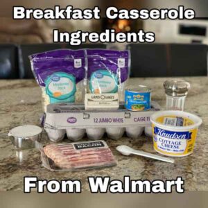 breakfast casserole ingredients