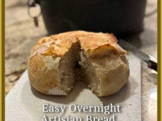 overnight artisian bread