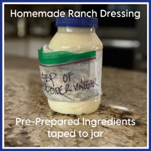 ranch dressing kit